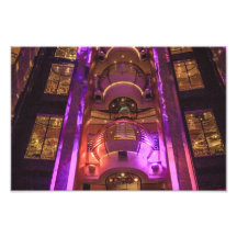 Space Age Pink Purple Art Photo