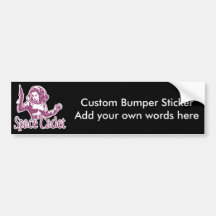 Space Cadet Pink Bumper Sticker