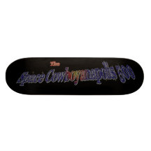 Space Cowboyanapolis 5oo-Completely Over The Moon! Skate Board Decks
