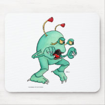 Space Creature 2 Mouse Pad