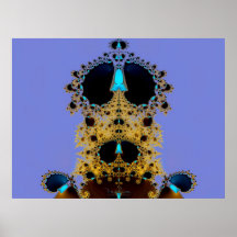 Space Dog with Headgear Poster