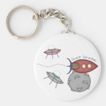 Space Invaders! Key Chain
