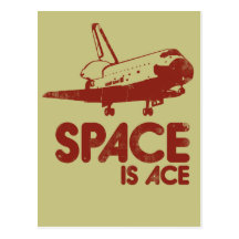 Space is Ace Postcards