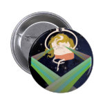 Space Man Button