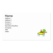 Space Rage Business Card Template
