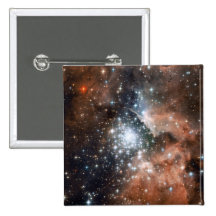 Space scene pins