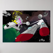 Space Scene Print