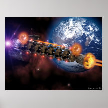 Space ship 2 print