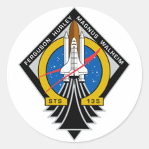 Space Shuttle Atlantis Stickers
