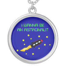 Spaceship Necklace