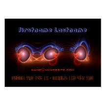 spacey business card