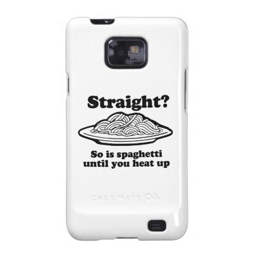Spaghetti is Gay Galaxy S2 Case