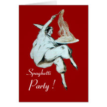 SPAGHETTI PARTY ITALIAN KITCHEN, RESTAURANT red Card