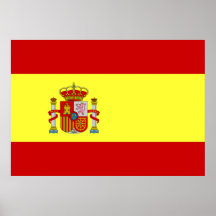 Spain Flag Print