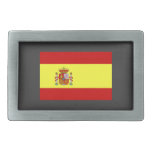 Spanish Flag belt buckles