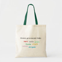 Spanish Quotes Canvas Bag