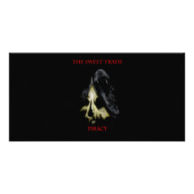 Spanish Skull #1 Photo Card Template