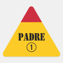 Spanish Speaking Fathers & Dads : Padre Numero Uno Stickers