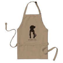 SPARED logo apron