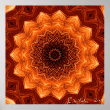 Spark Kaleidoscope Poster