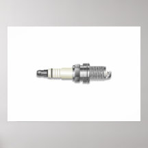 Spark Plug Print