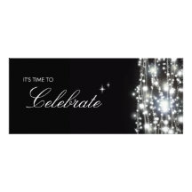 Sparkling Stars Invitation