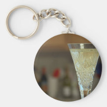 Sparkling White Wine Key Chains