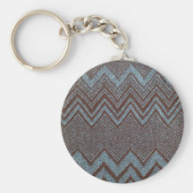 Sparkling zig zag design keychains