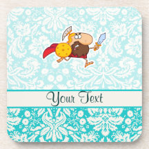 Spartan Gladiator; Cute Beverage Coaster