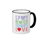 Spay Neuter Adopt Love 2 Mug
