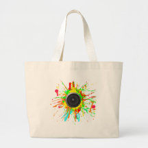 Speaker Splatter - DJ Music Disc Jockey Audio Bag