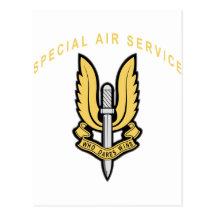 Special Air Service Post Card