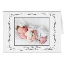 Special Cross Coordinating Photo Notecard