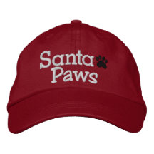 SPECIAL DISCOUNT SANTA PAWS Cap Embroidered Hat