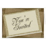 Special event invitation greeting card