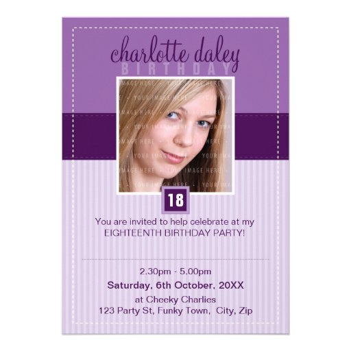 SPECIAL EVENT INVITES :: lovely square 6P