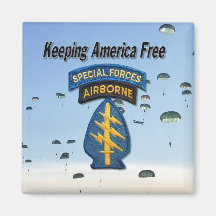 special forces  green berets veterans Magnet