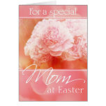 Special Mum Peony Easter Card cards
