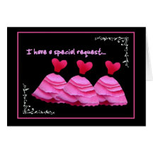 SPECIAL REQUEST - Wedding Invitation Greeting Card