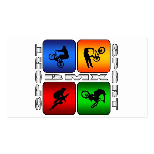 Spectacular BMX Business Card