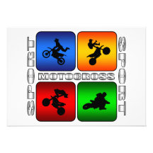 Spectacular Motocross Personalised Announcements