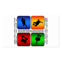 Spectacular Skateboarding Business Card