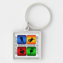 Spectacular Skateboarding Keychains