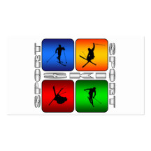 Spectacular Ski Business Cards