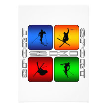 Spectacular Ski Custom Invites