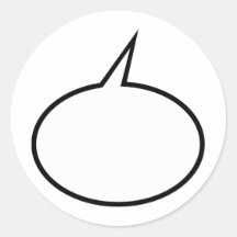 Speech Balloon Sticker