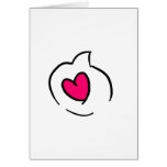 Speech Bubble Love Greeting Cards