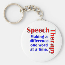 Speech Thereapy Key Chain