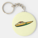 Speed Boat Key Chains