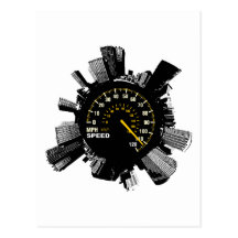 Speed City 1 Post Cards